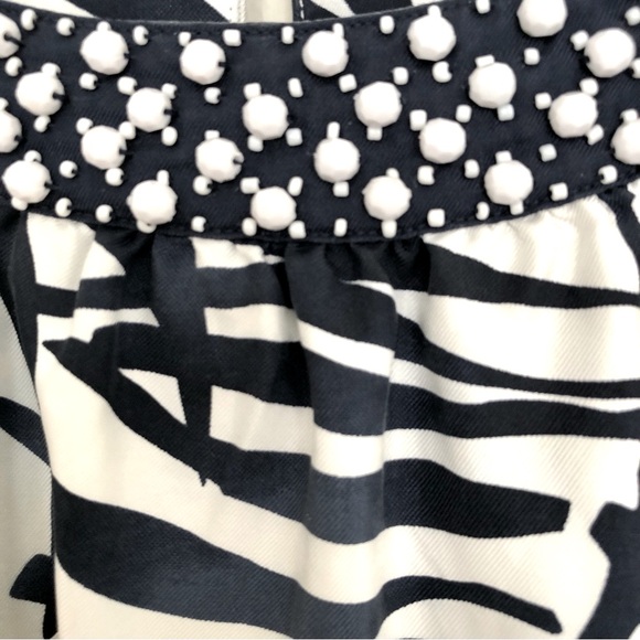 Vineyard Vines 100% Silk Beaded Sleeveless Top Blouse Women’s Size 2 - Picture 7 of 7